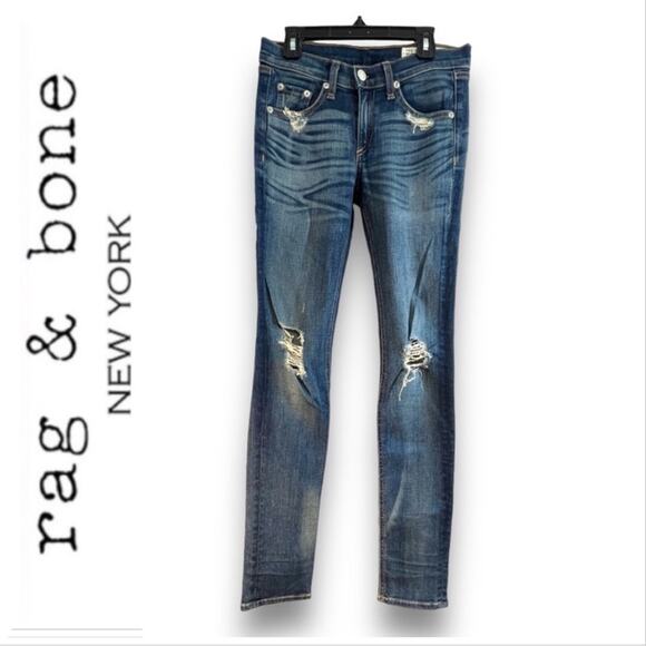 RAG & BONE SKINNY JEANS NWOT SZ 24 - Picture 16 of 16